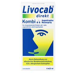 LIVOCAB direkt Kombi 4 ml Augentr.+5 ml Nasenspray