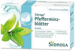 SIDROGA Pfefferminzbltter Tee Filterbeutel