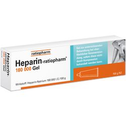 HEPARIN-RATIOPHARM 180.000 I.E. Gel