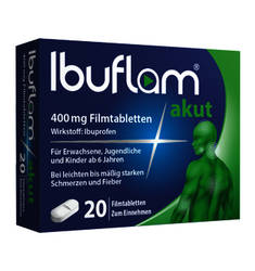 IBUFLAM akut 400 mg Filmtabletten