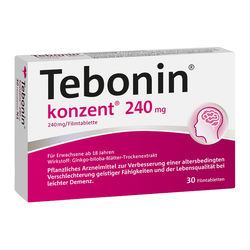 TEBONIN konzent 240 mg Filmtabletten