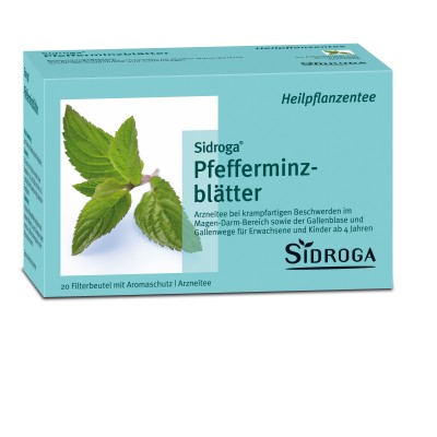 SIDROGA Pfefferminzbltter Tee Filterbeutel